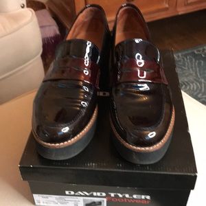 DAVID TYLER footwear Patent leather loafers